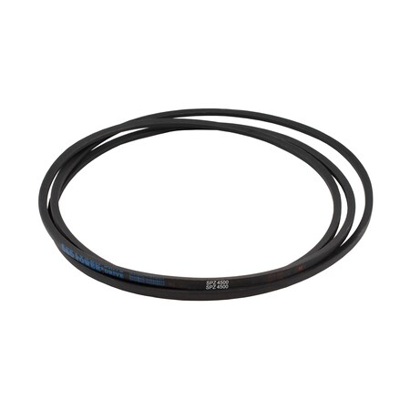 D&D SPZ4500 Metric V-Belt, 4500mm Outside Length, 10 mm Top Width, 8 mm Thickness, 1 Ribs SPZ4500
